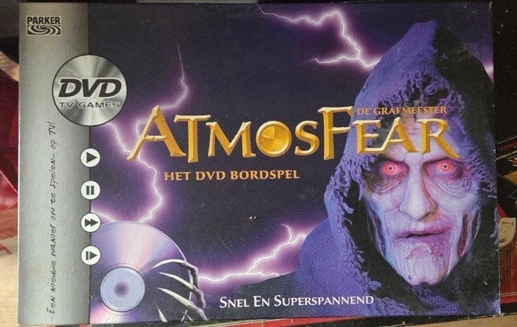 Spel Atmosfear, als nieuw, Hobby en Vrije tijd, Gezelschapsspellen | Bordspellen, Vijf spelers of meer, Ophalen of Verzenden, Zo goed als nieuw
