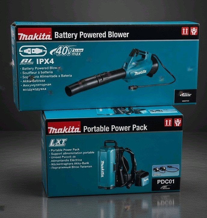 Makita 40 volt Bladblazer UB001CZ met Rugaccu (excl. accu's)