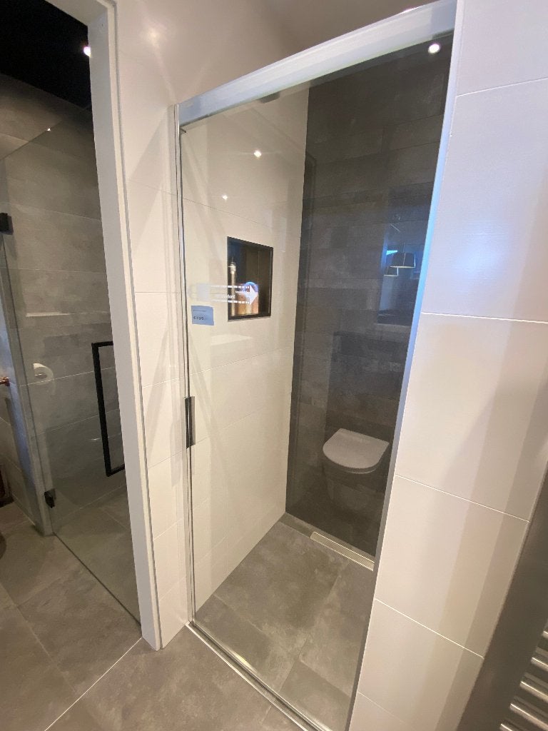 Douchedeur, Doe-het-zelf en Verbouw, Ophalen, Nieuw, Chroom, Douche