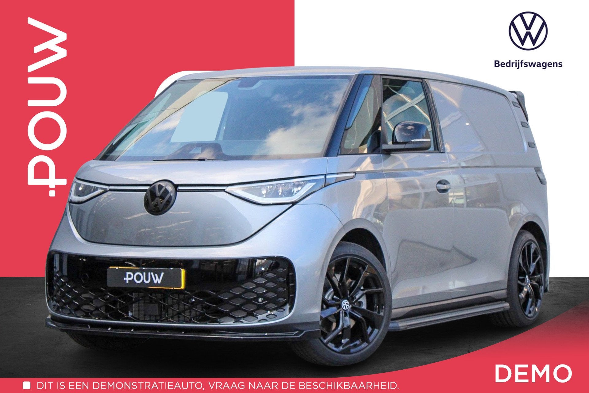 Volkswagen ID. Buzz Cargo 286pk 79 kWh | Trekhaak Wegklapbaa, Auto's, Automaat, 12 maanden, Achterwielaandrijving, 459 km