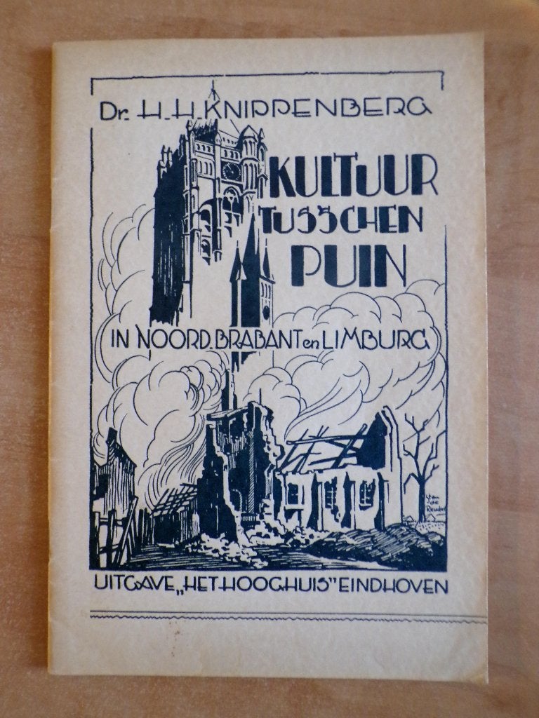 Kultuur tusschen puin in Noord-Brabant en Limburg (1945), Boeken, Gelezen, Ophalen of Verzenden, 1945 tot heden, Overige onderwerpen