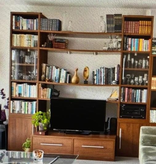 IKEA Wandrek met kasten en lades - Gebruikt, Ophalen, Gebruikt, 200 cm of meer, Met lade(s)
