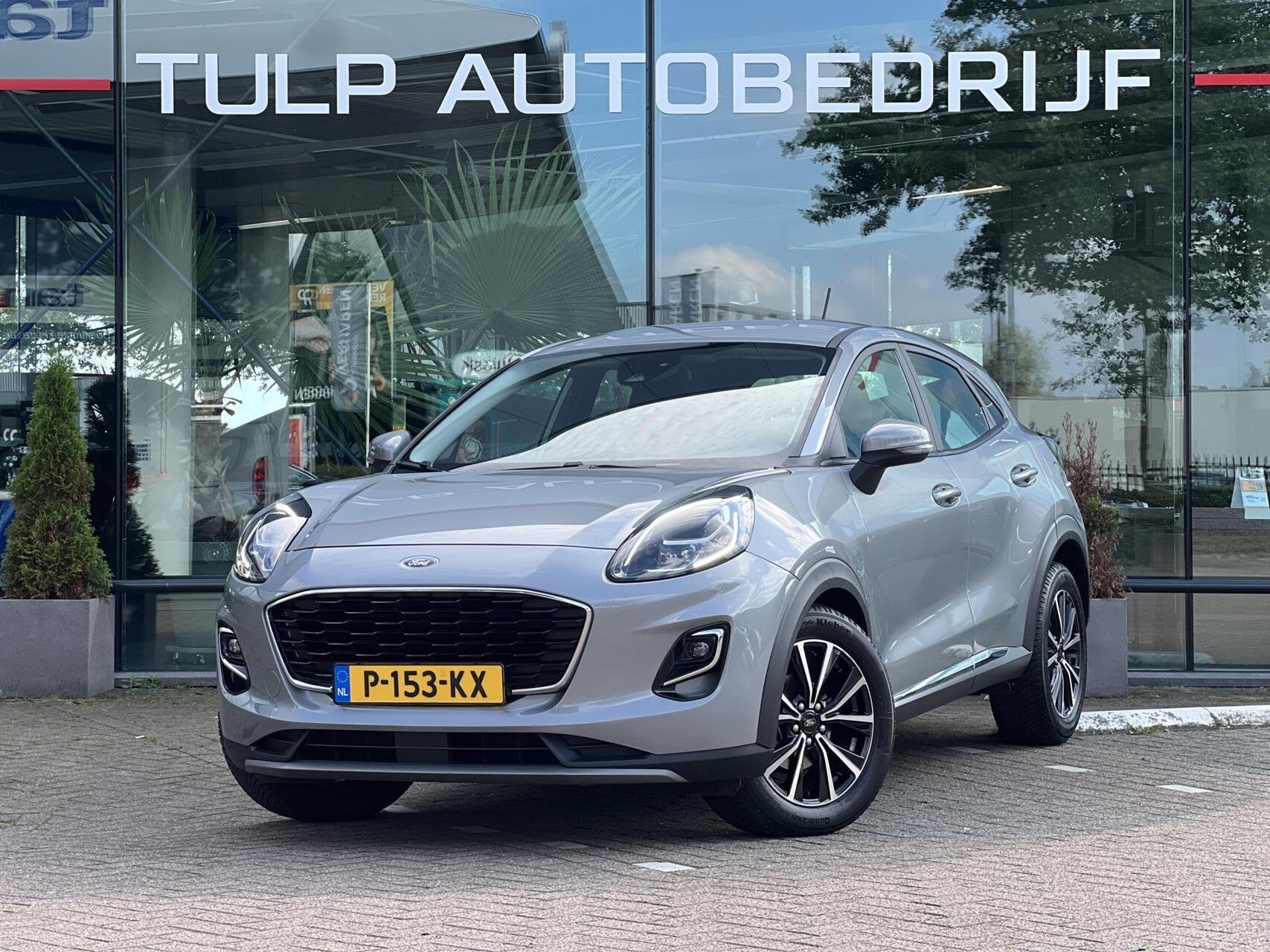 Ford Puma 1.0 EcoBoost Hybrid Titanium X Automaat, Auto's, Stof, Automatische klimaatregeling, 665 kg, Bedrijf