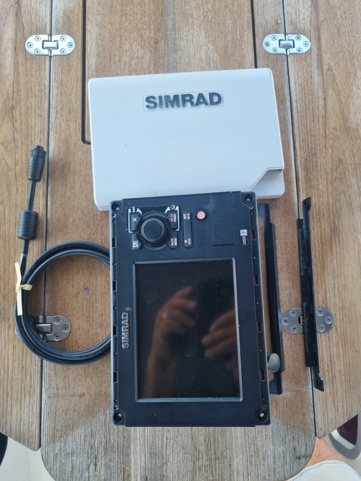 Simrad NSS7 Evo2 Kaartplotter/Fishfinder, Ophalen, Gebruikt, Kaartplotter of Fish Finder