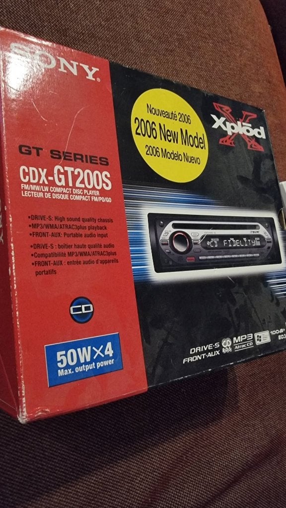 Sony CDX-GT200S autoradio, Ophalen of Verzenden, Zo goed als nieuw