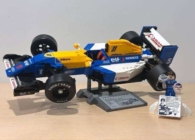 Lego 10353 Williams Racing FW14B Nigel Mansell Icons, Lego, Ophalen of Verzenden, Zo goed als nieuw, Compleet