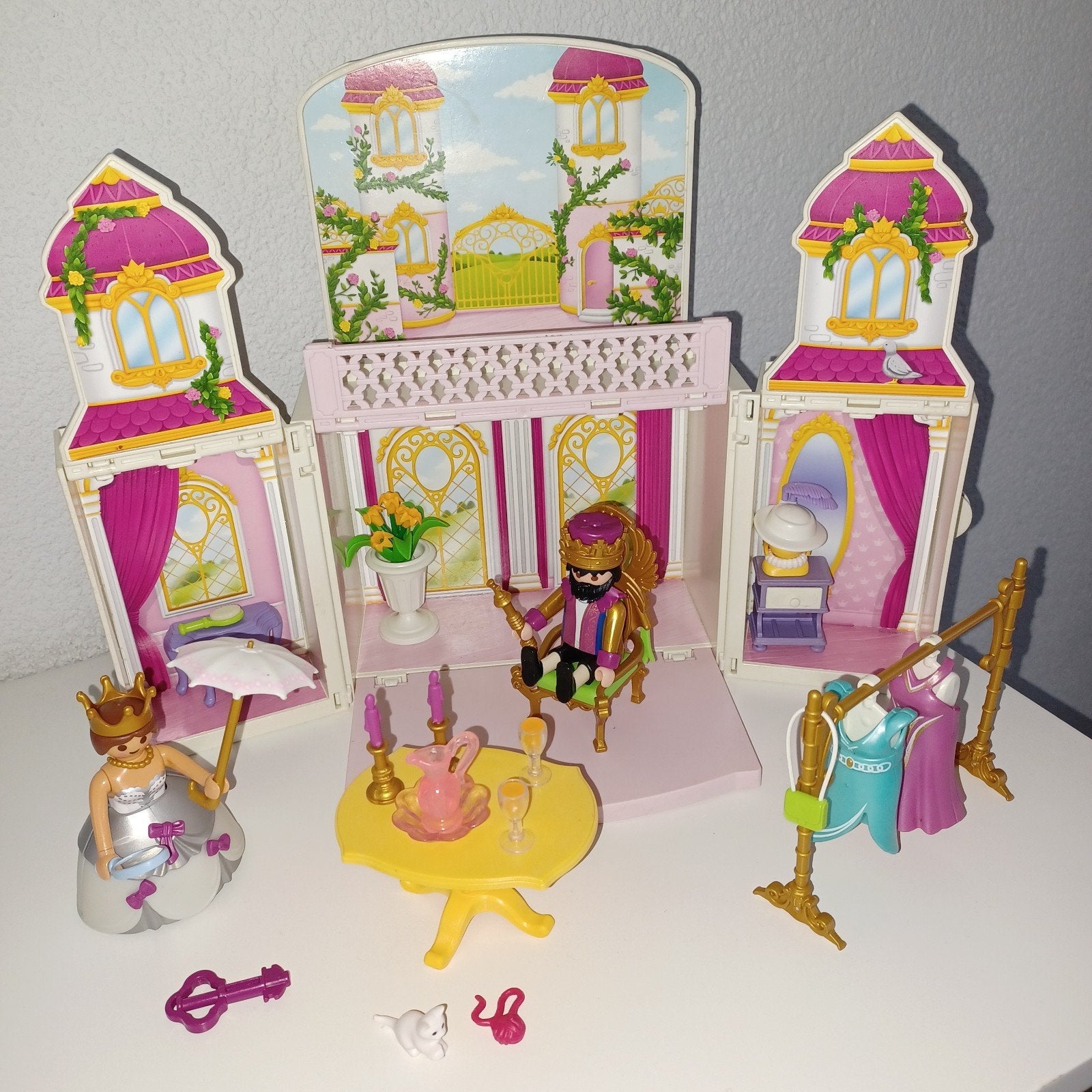 Playmobil 4898 speelbox koninklijk hof prinsessenkasteel, Kinderen en Baby's, Ophalen of Verzenden, Zo goed als nieuw