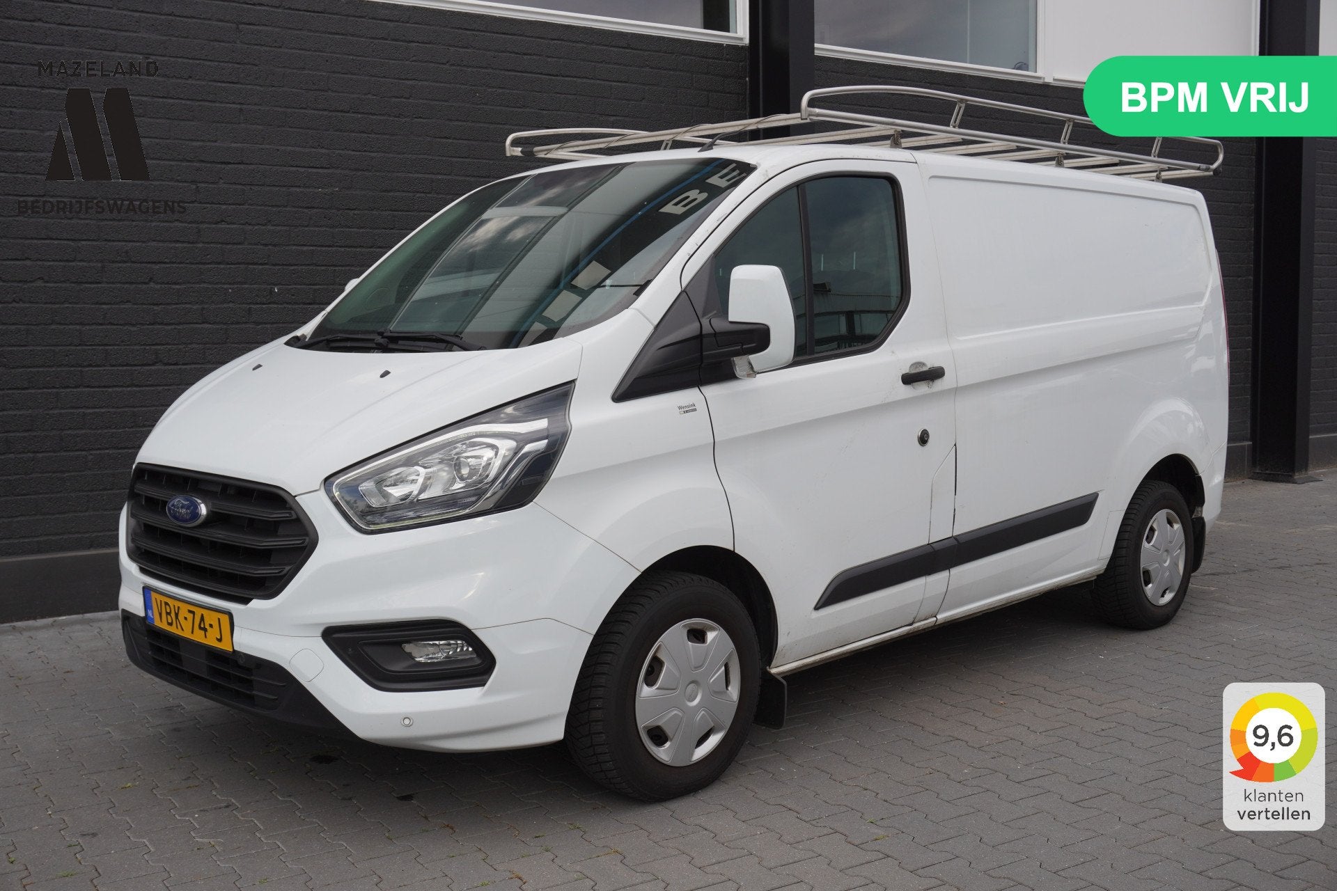 Ford Transit Custom 2.0 TDCI EURO 6 - Airco - Cruise - PDC -, Voorwielaandrijving, Stof, Gebruikt, 4 cilinders