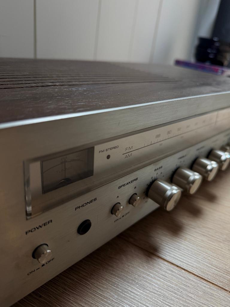 AKAI AA-1115 Stereo Receiver, Ophalen, Gebruikt, Minder dan 60 watt, Overige merken