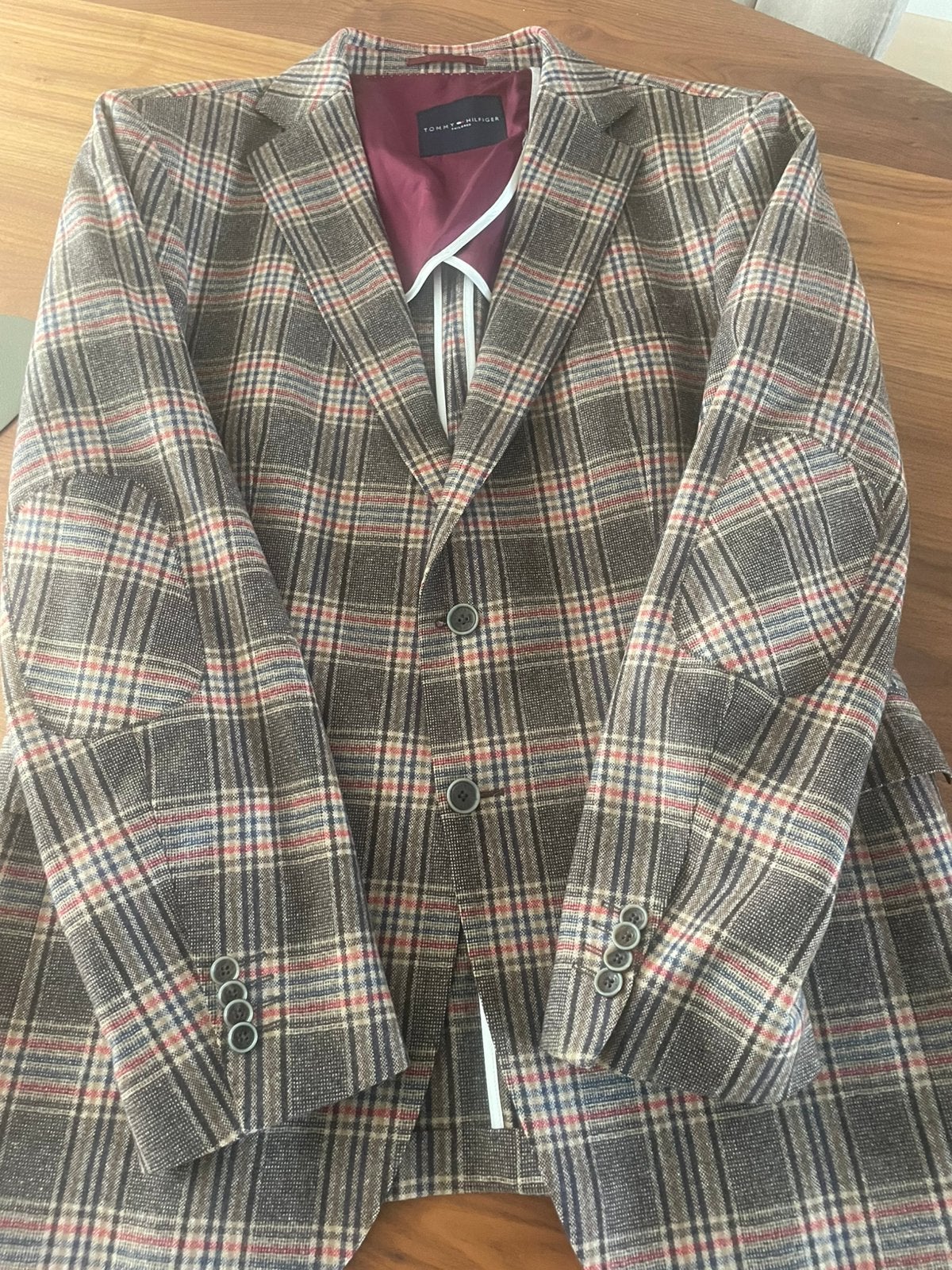 Heren. Colbert, Kleding | Heren, Ophalen of Verzenden, Gedragen, Maat 48/50 (M), Meerkleurig