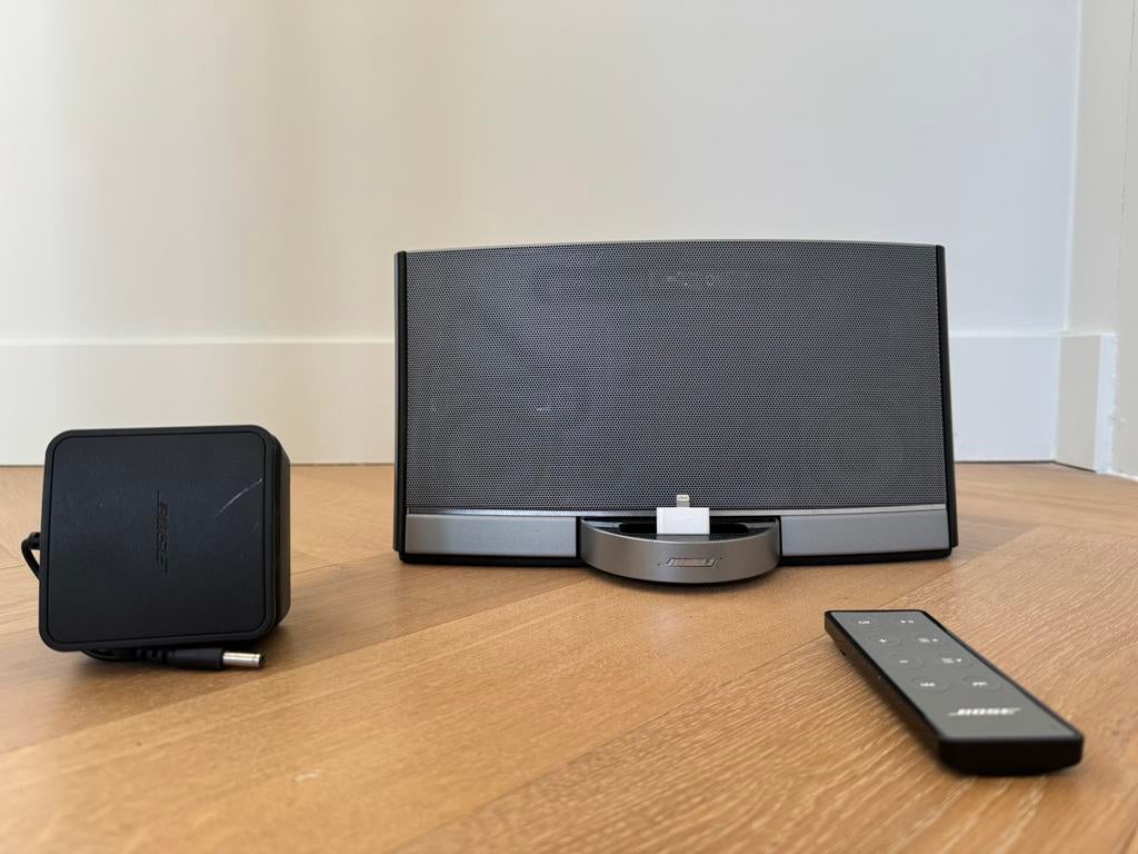 Bose SoundDock speaker, Lightning adapter, afstandsbediening, Ophalen of Verzenden, Gebruikt