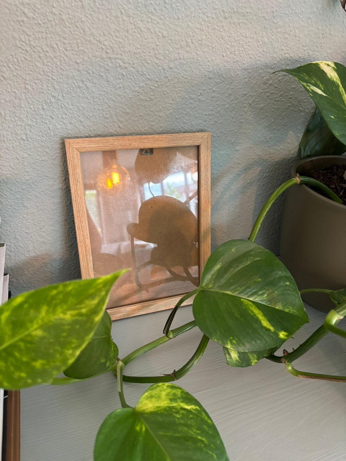 Houten fotolijstje (10x15 cm), ', Ophalen of Verzenden, ', Minder dan 50 cm