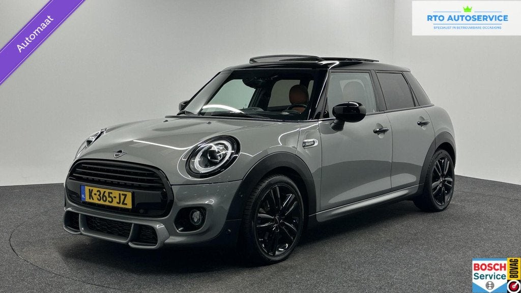 Mini Mini 1.5 Cooper Dalston Edition JCW H&K PANO LEER CAMER, Auto's, Mini, Gebruikt, Euro 6, Met garantie (alle), Automatische klimaatregeling