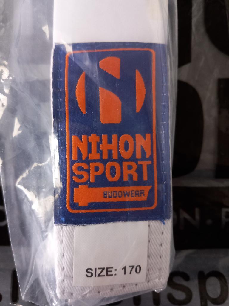 Judoband Nihon Rei, kleur wit maat 170, spiksplinternieuw!!!, Ophalen of Verzenden, Nieuw, Overige, Vechtsportkleding