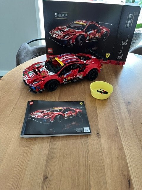 te koop lego Ferrari 42125 compleet 1x gebouwd, Kinderen en Baby's, Ophalen, Lego, Zo goed als nieuw, Inclusief instructies