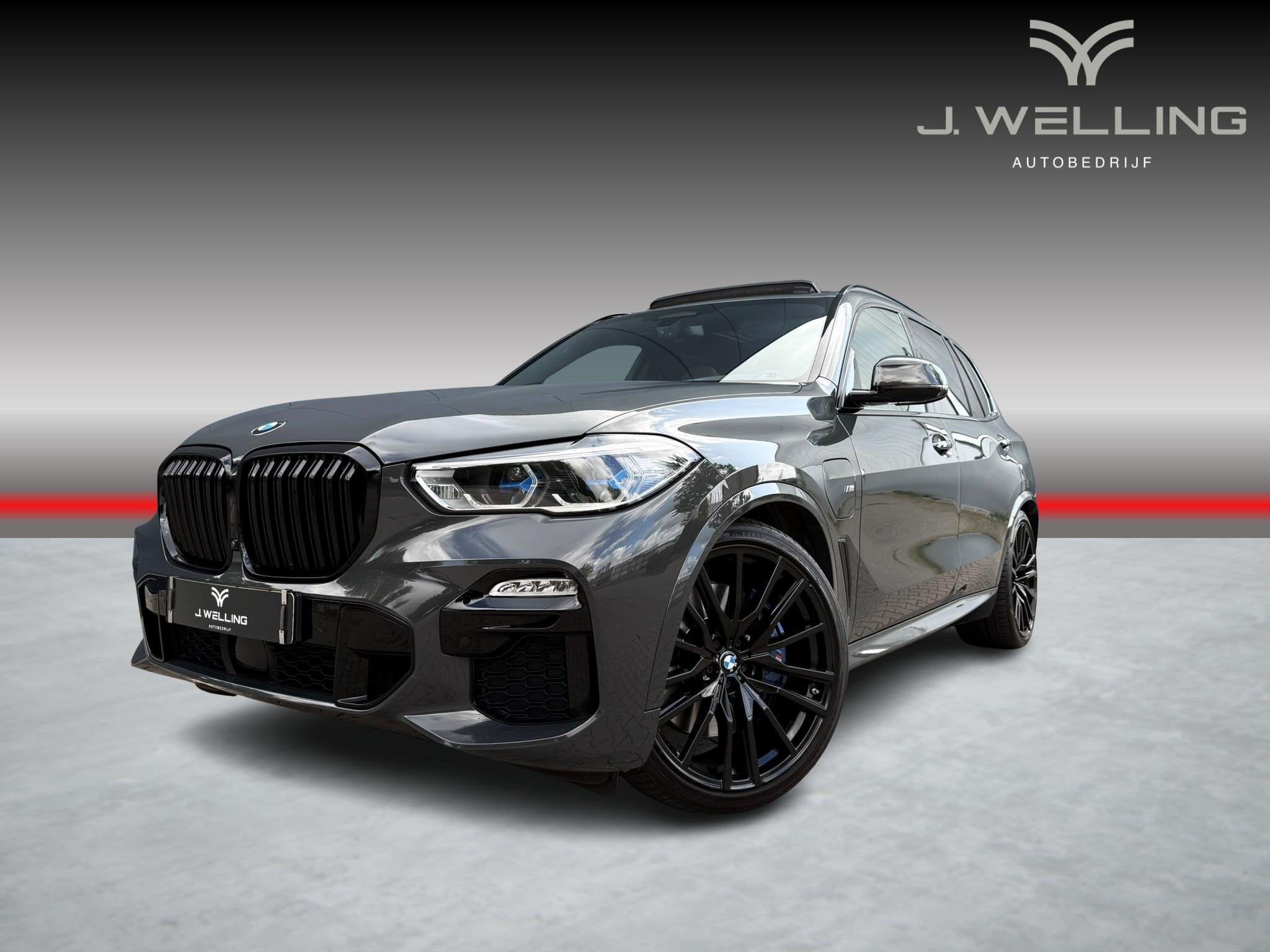 BMW X5 xDrive45e M-sport pano Laser 22 inch HUD / 360, Auto's, BMW, Gebruikt, 394 pk, Vierwielaandrijving, Hybride Elektrisch/Benzine