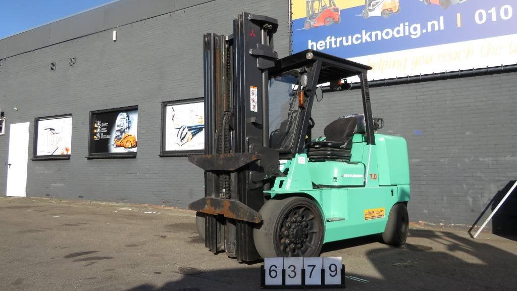 Mitsubishi FGC70K (bj 2016), Meer dan 4000 kg, LPG, Heftruck, Mitsubishi