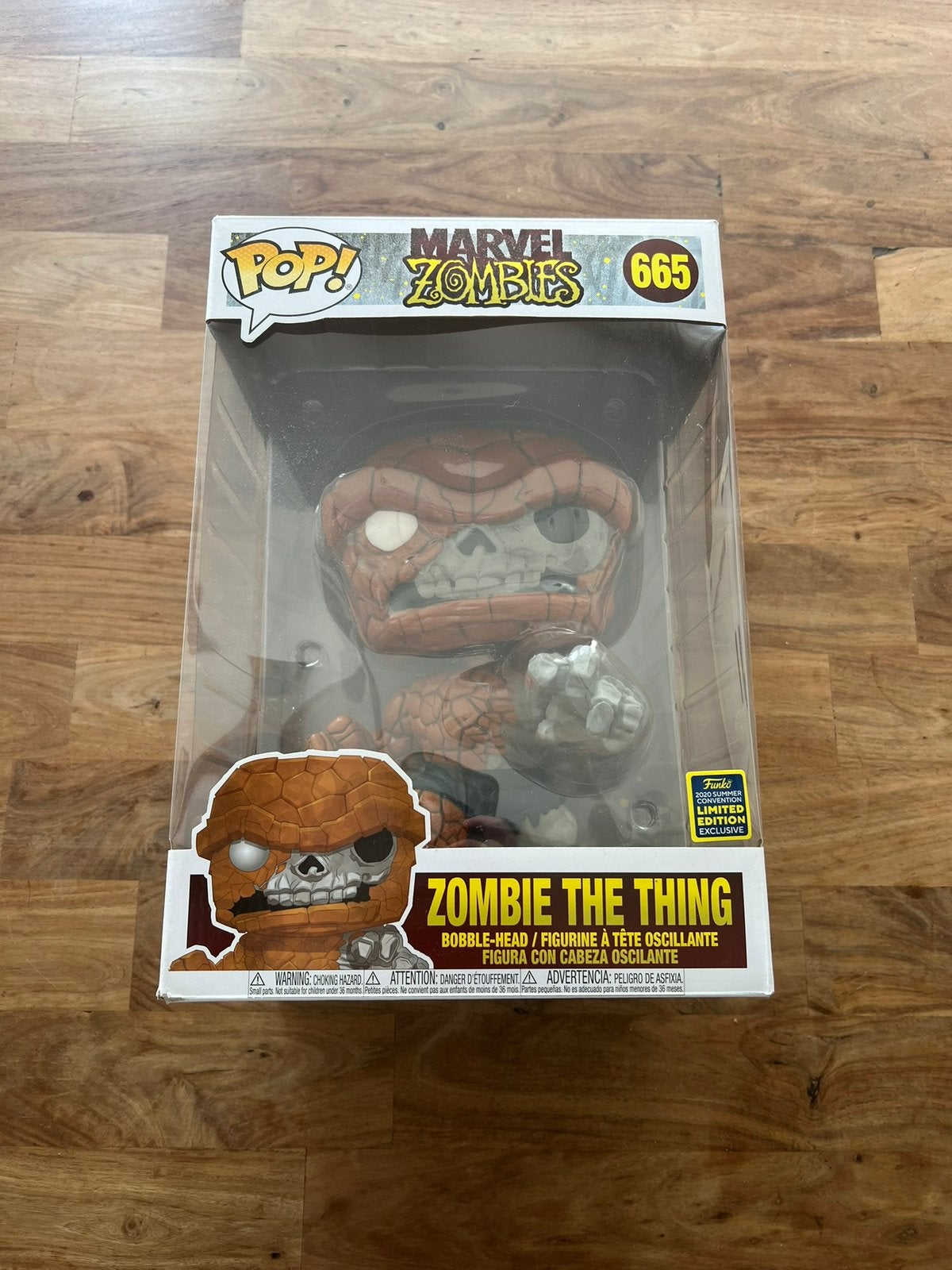 Funko Pop Zombie The Thing 10 Inch, Ophalen of Verzenden, Zo goed als nieuw