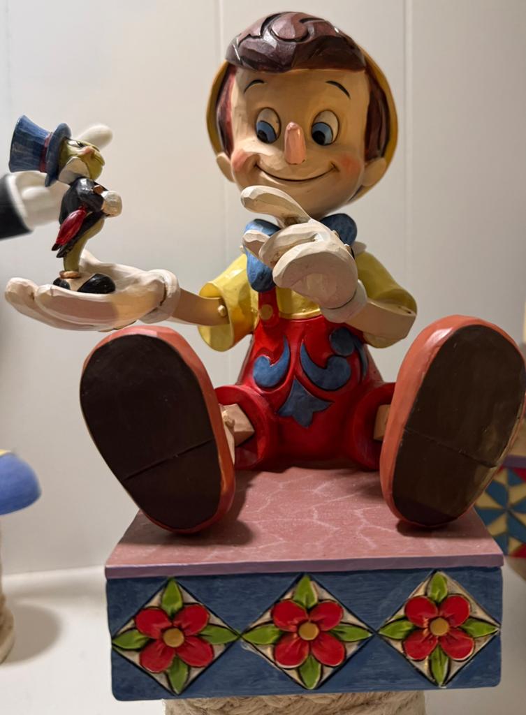 Disney Traditions beeld Pinocchio, Verzamelen, Disney, Ophalen of Verzenden, Zo goed als nieuw, Beeldje of Figuurtje