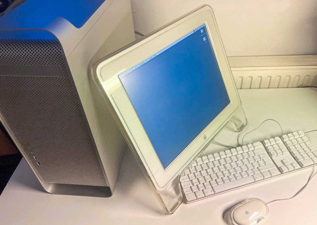Apple Power Mac G5 met Cinema Display, Gebruikt, HDD, Power pc G5, Apple