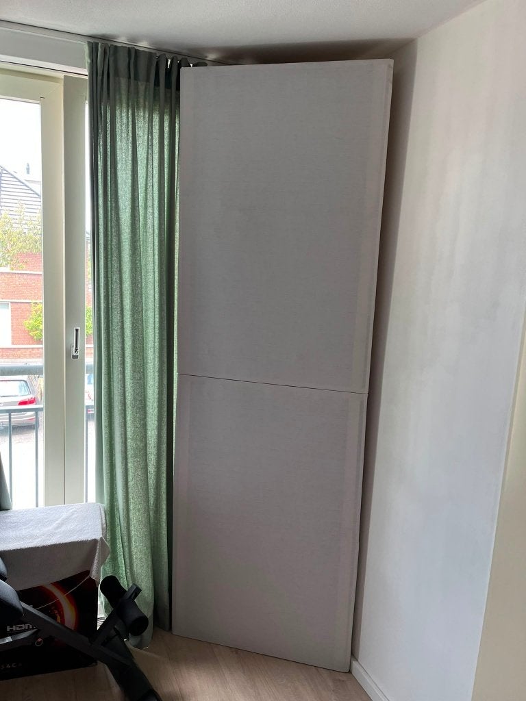 Akoestische Bass Traps / Hoekpanelen - 120x80cm (Rockwool), Ophalen, Zo goed als nieuw