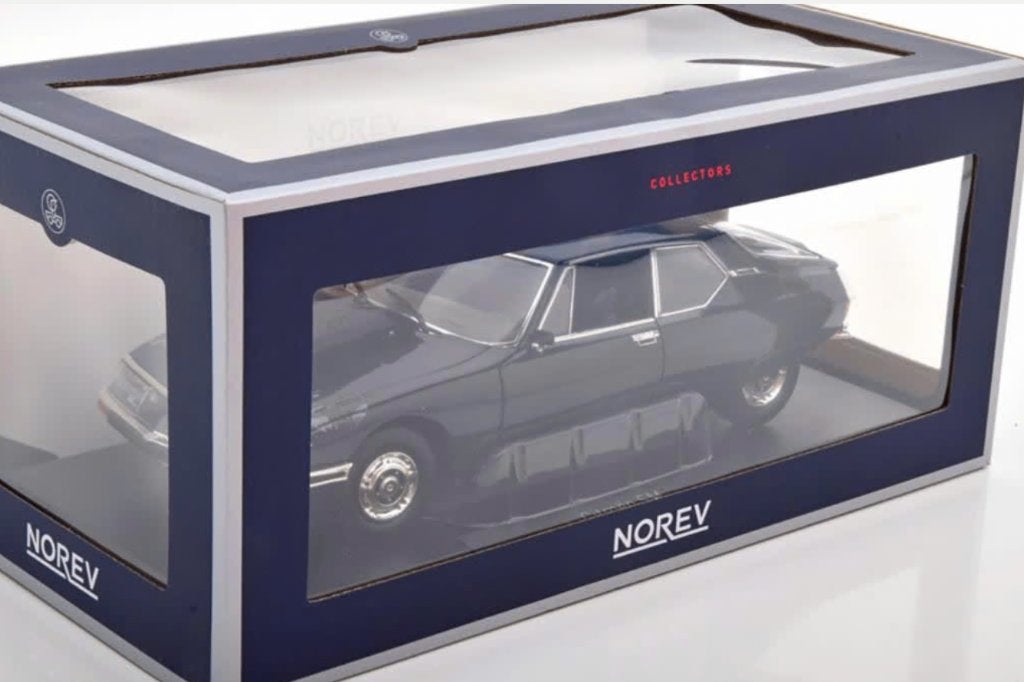 Citroen SM 1972 Orient blauw schaal 1/18 NOREV ref. 181732, Verzenden, Nieuw, Auto, Norev