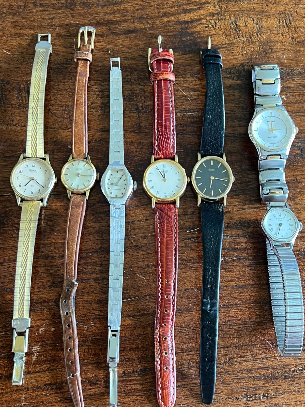Dames horloges, Ophalen of Verzenden, Zo goed als nieuw, Staal, Seiko