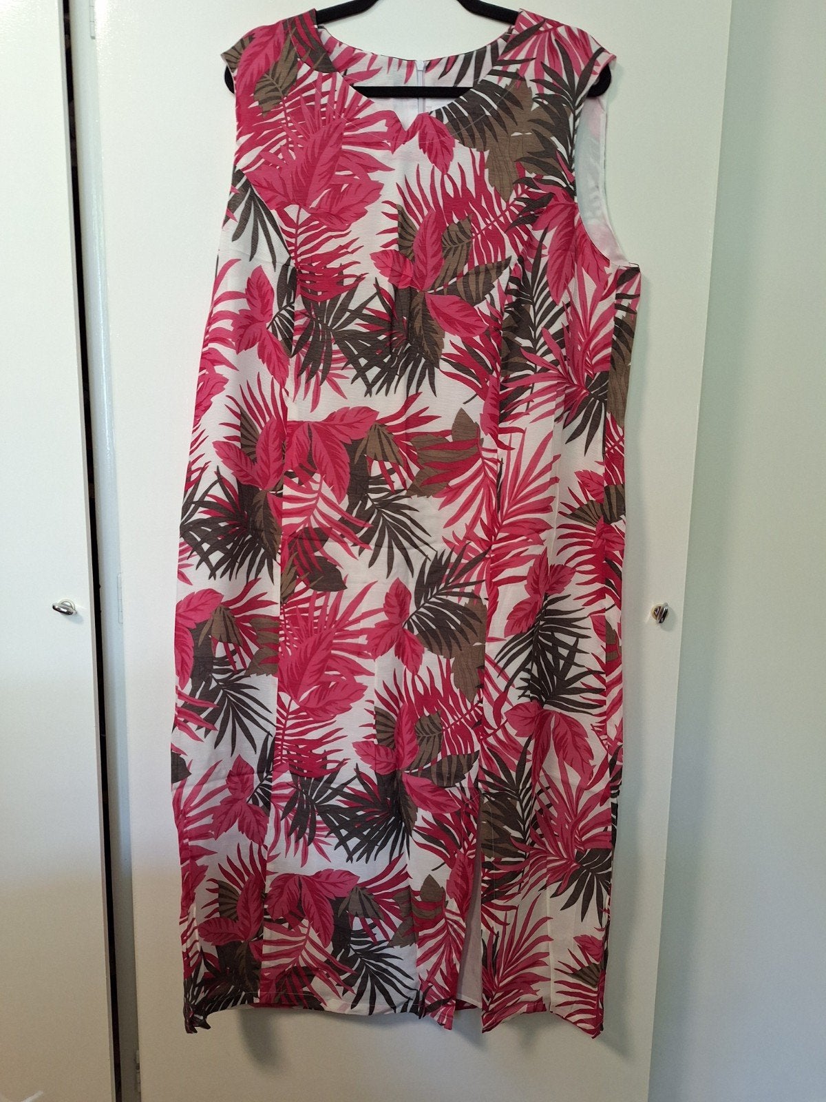 Frankenwalder jurk met tropische print, maat 46, Ophalen, Meerkleurig, Maat 46/48 (XL) of groter, Nieuw