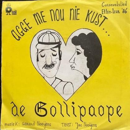 Carnaval Single (1986) De Gollipaope – Agge Me Nou Nie Kust, Gebruikt, 7 inch, Ophalen of Verzenden, Fotohoes