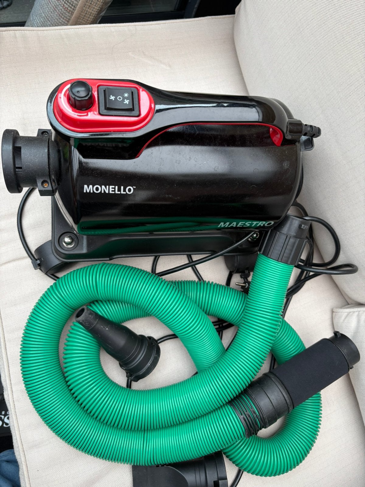 Monello Maestro car dryer/blower, Ophalen of Verzenden, Gebruikt