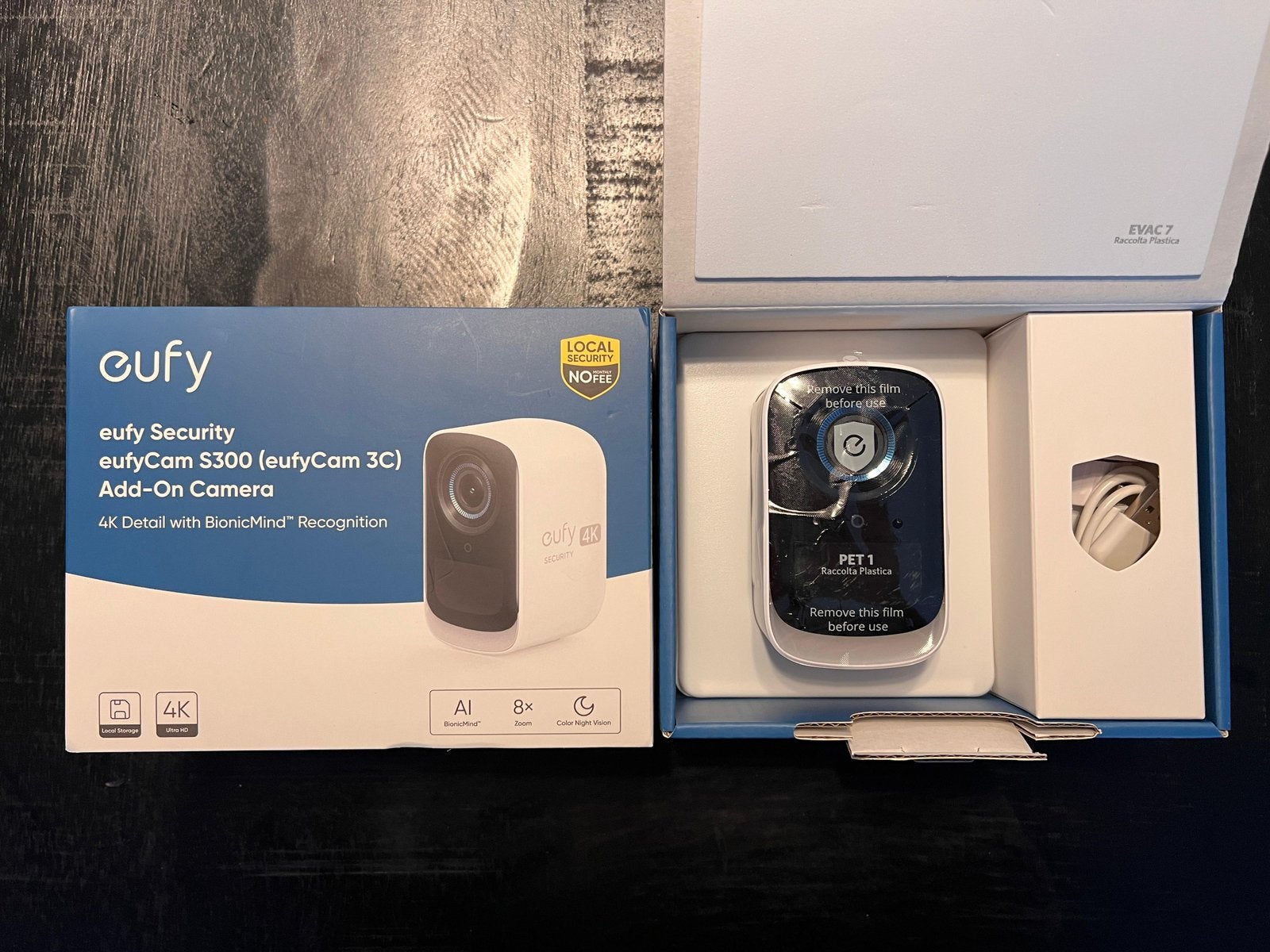 Eufy eufyCam S300 4K Camera - Gloednieuw in doos, Audio, Tv en Foto, Ophalen of Verzenden, Nieuw
