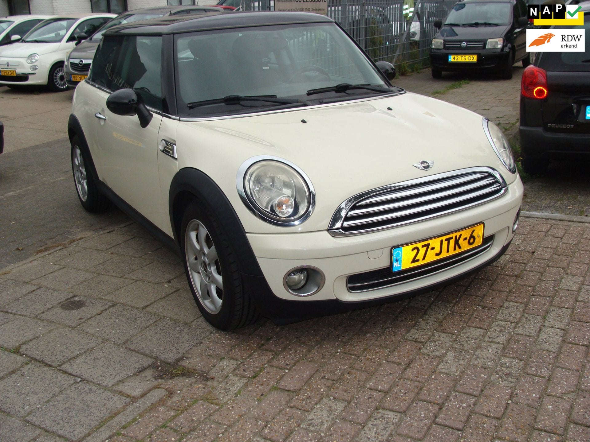 Mini 3-Deurs 1.6 Cooper Business airco (nl auto)nap apk, Auto's, Voorwielaandrijving, Gebruikt, 750 kg, 4 cilinders