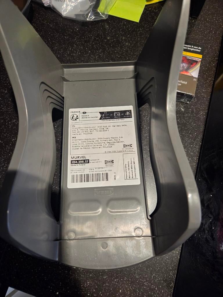 5x IKEA MURVEL Schoenorganizer - Ruimtebesparend Grijs, Ophalen, Gebruikt