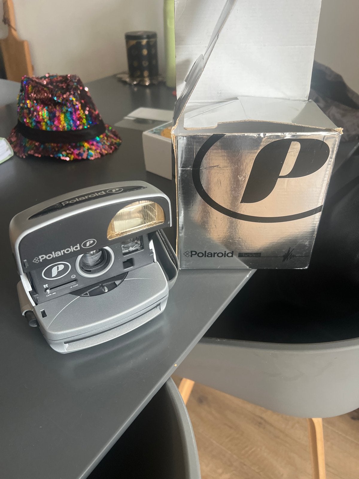 Polaroid 600 Instant Camera met originele doos, Ophalen, Gebruikt, Polaroid
