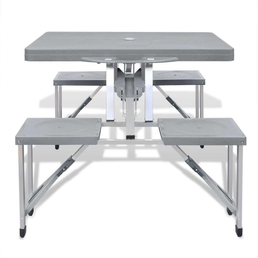 Picknickset picknicktafel campingtafel alu GRATIS BEZORGD!, Campingtafel, Verzenden, Nieuw, Nvt