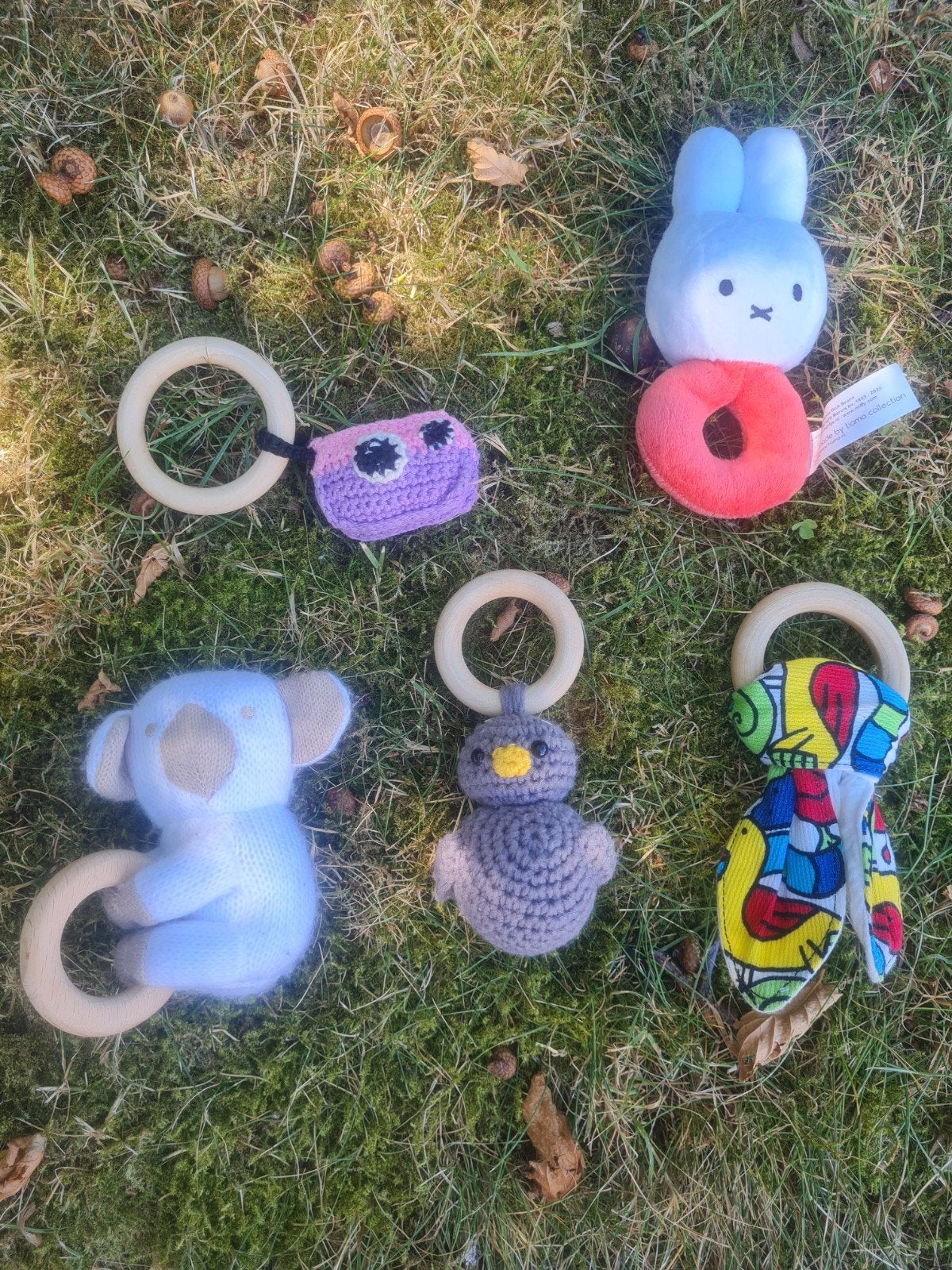 Diverse rammelaars voor baby's - klein prijsje, Ophalen, Zo goed als nieuw, Rammelaar, Met geluid
