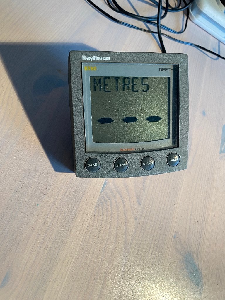 Raymarine ST60 Depth Dieptemeter, Watersport en Boten, Navigatiemiddelen en Scheepselektronica, Ophalen of Verzenden, Kaartplotter of Fish Finder