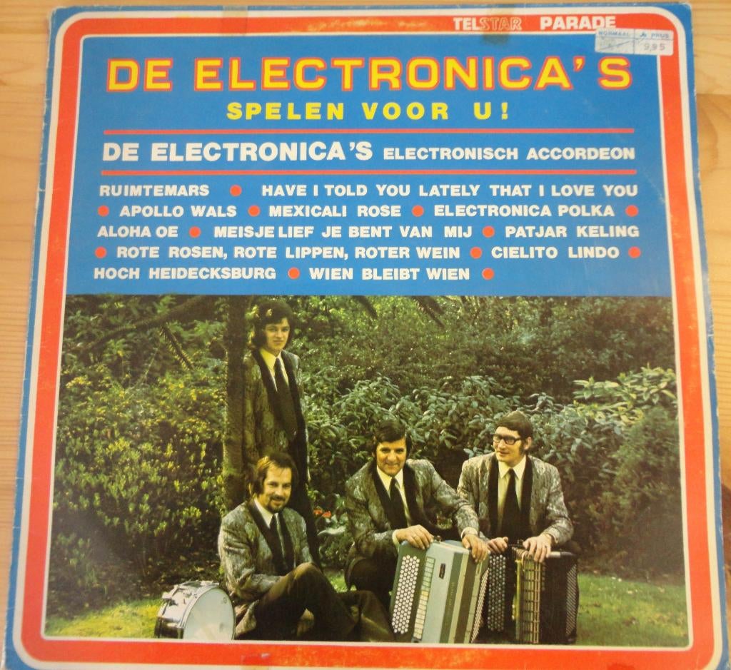 De Electronica's - Spelen voor u (LP, Cd's en Dvd's, Vinyl | Nederlandstalig, Ophalen of Verzenden, Gebruikt, 12 inch, Levenslied of Smartlap