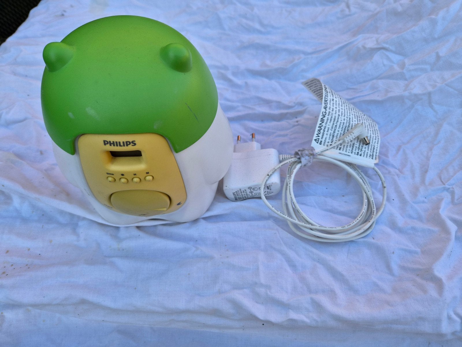 Philips slaaptrainer/nachtlampje, Ophalen of Verzenden, Gebruikt