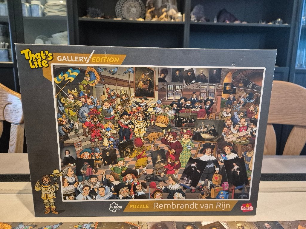 That's Life Gallery Edition puzzels, Ophalen of Verzenden, 500 t/m 1500 stukjes, Zo goed als nieuw, Legpuzzel