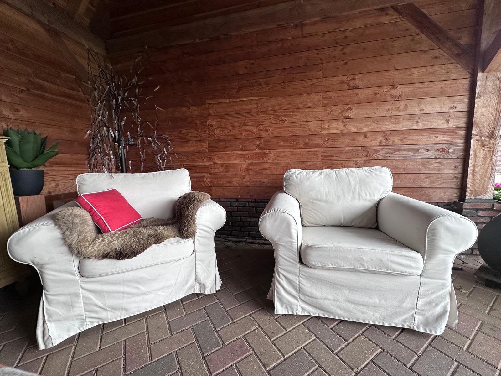 Ektrop 2x, Overige materialen, Gebruikt, Loungeset, Stoel
