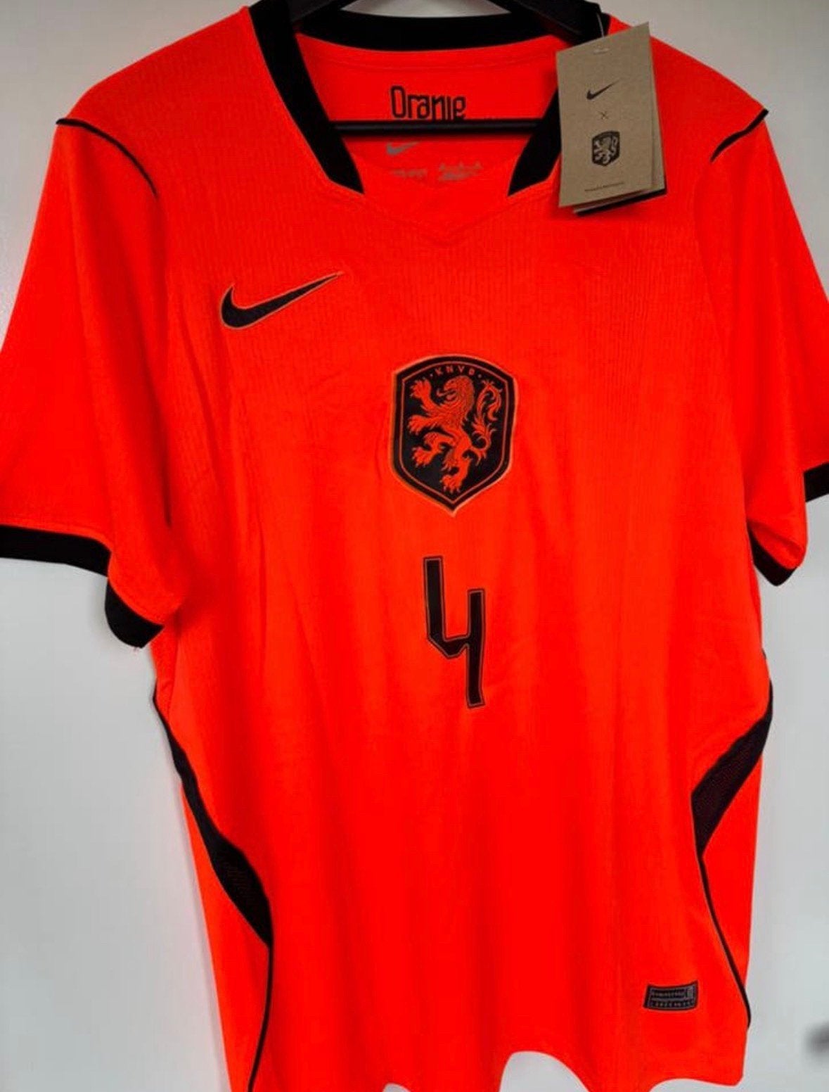 Nederlands elftal Thuisshirt - Van dijk, Maat M, Ophalen of Verzenden, Nieuw, Shirt