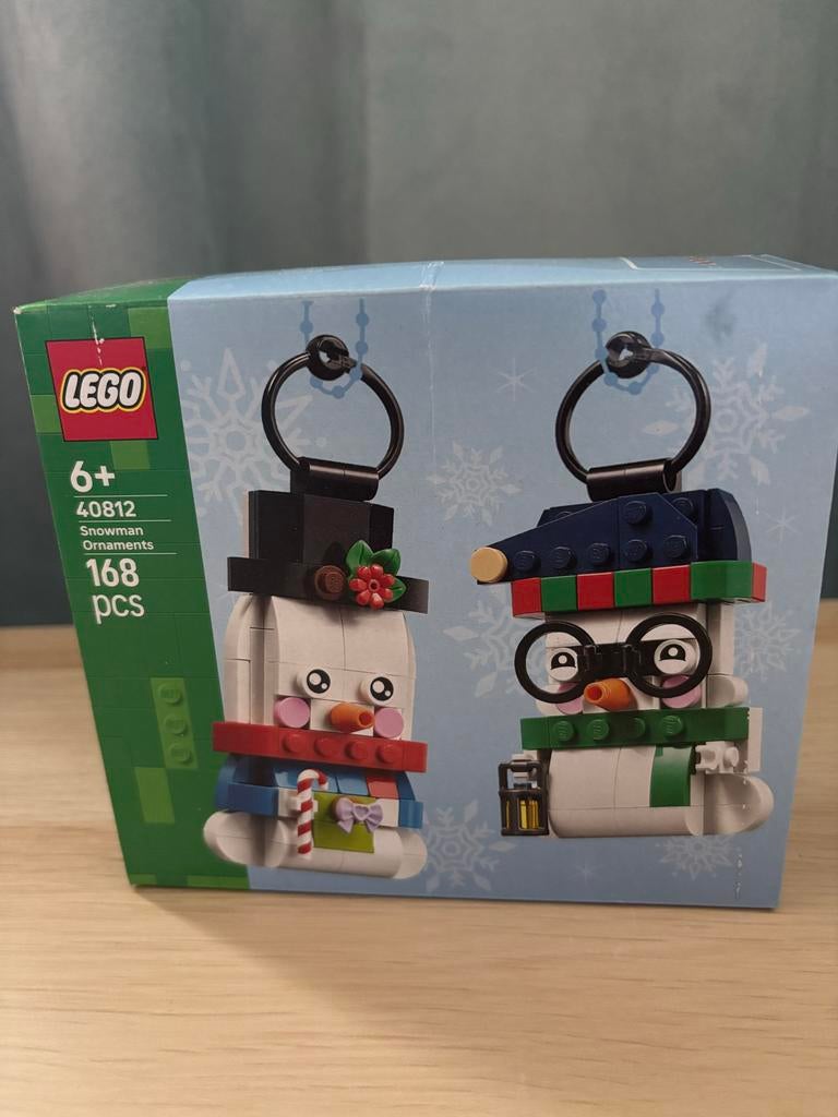 Lego Sneeuwpop Ornamenten 40812, Ophalen of Verzenden, Nieuw, Complete set, Lego