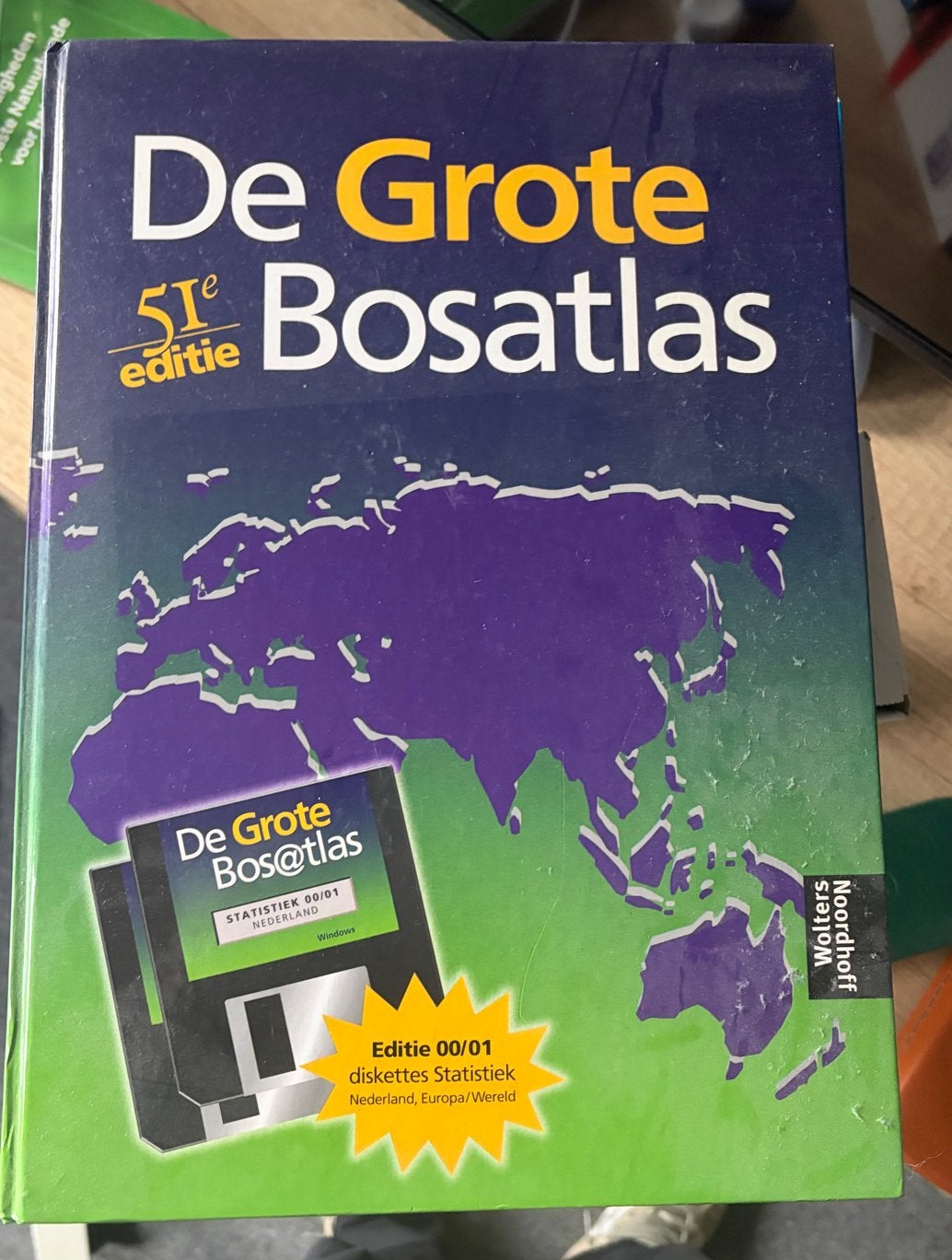 De Grote Bosatlas 51e editie, Boeken, Bosatlas, 1800 tot 2000, Wereld, Ophalen