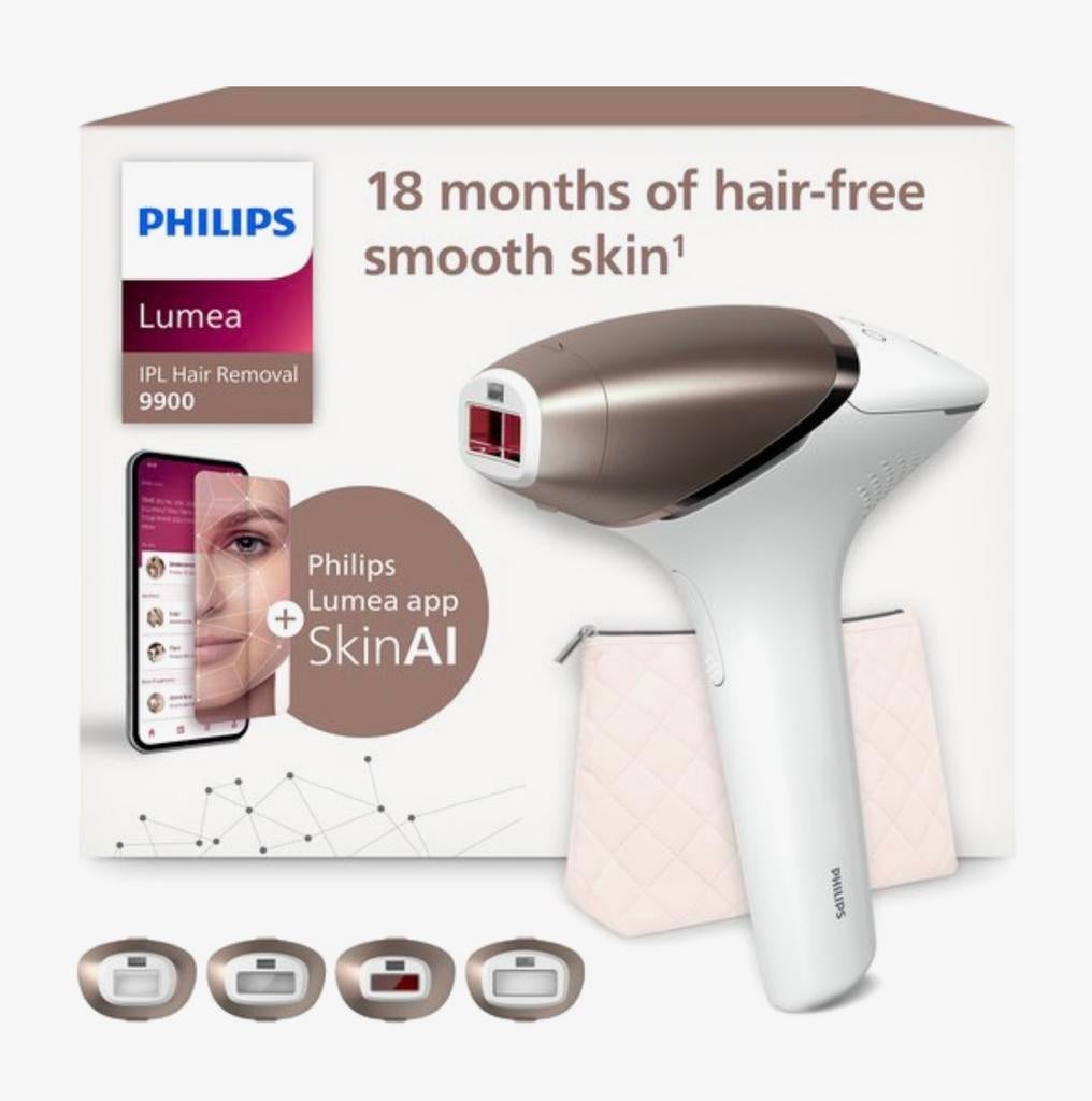 Philips Lumea Skin AI, Ophalen of Verzenden, Zo goed als nieuw, Scheren en Epileren