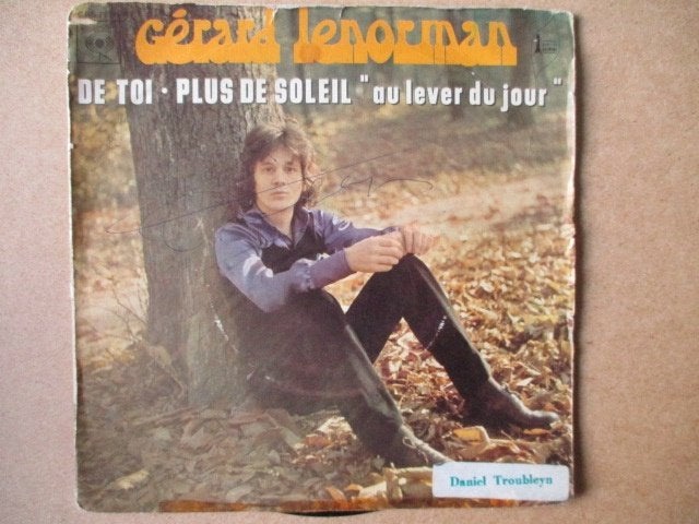s3008 gerard lenorman - de toi, Cd's en Dvd's, Ophalen, Gebruikt, Overige genres, 7 inch