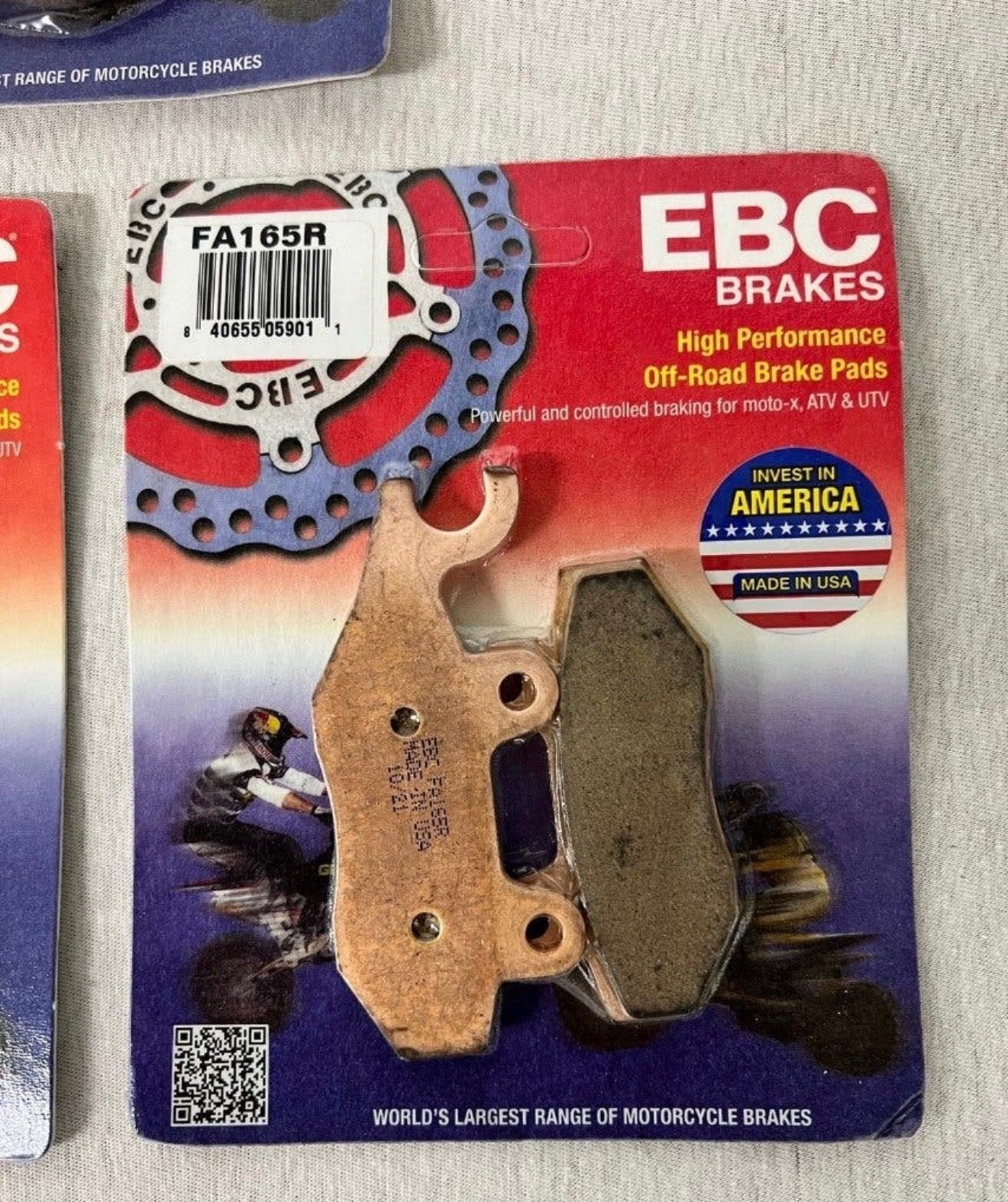 3x remblok set motor remblokken set EBC FA323R FA165R FA135R, Ophalen of Verzenden, P, P, P