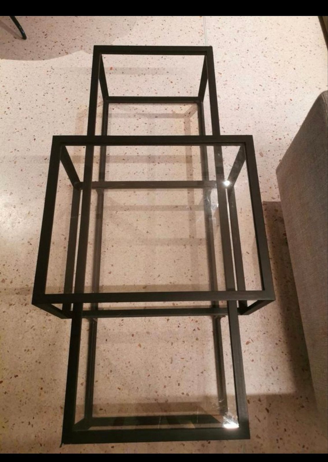 Pastoe Tangled Salontafel - Caroline Wilcke Design, 100 tot 150 cm, 50 tot 100 cm, Ophalen of Verzenden, Glas