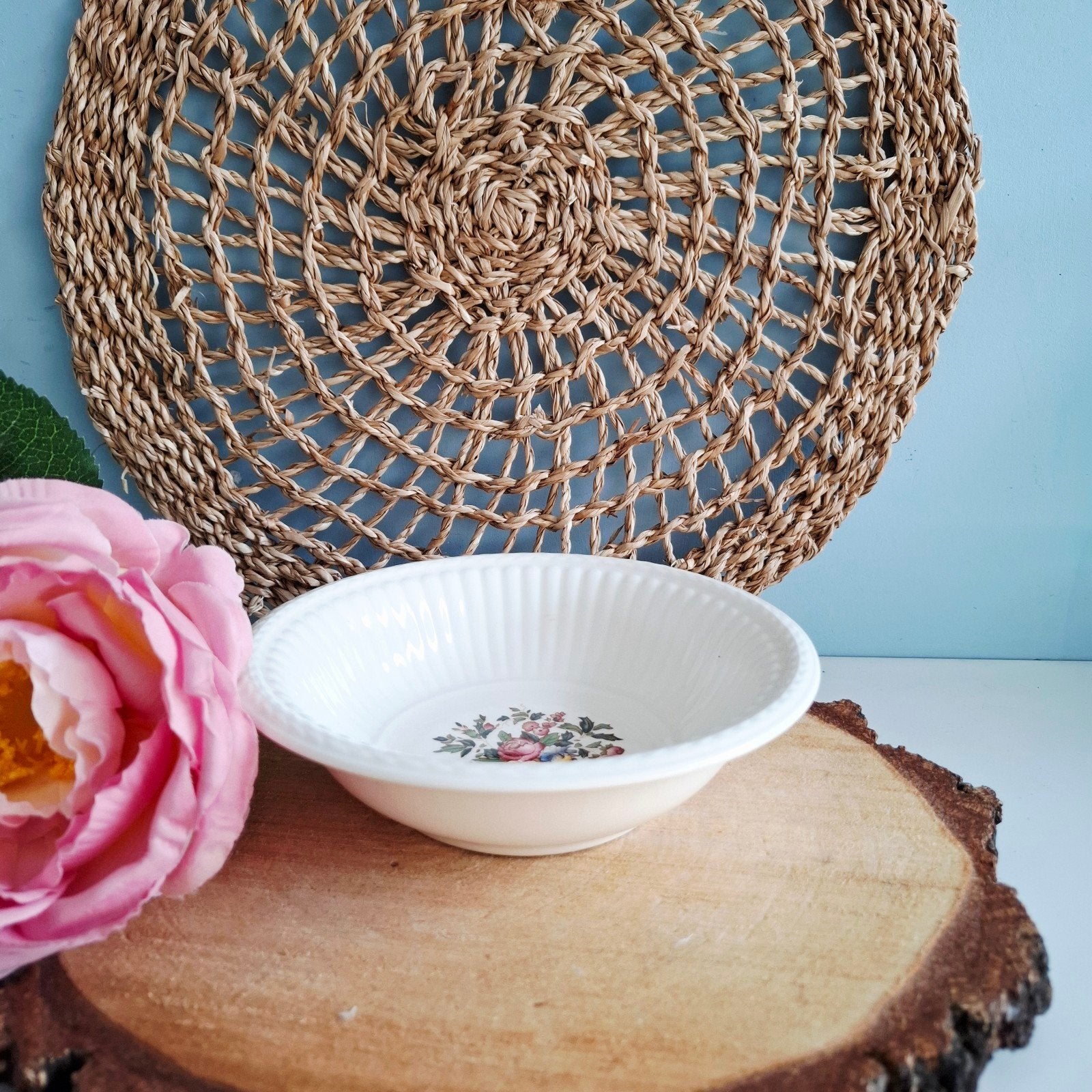 Wedgwood "Conway", dessertschaaltje, Ophalen of Verzenden, Zo goed als nieuw, Porselein, Kom(men)