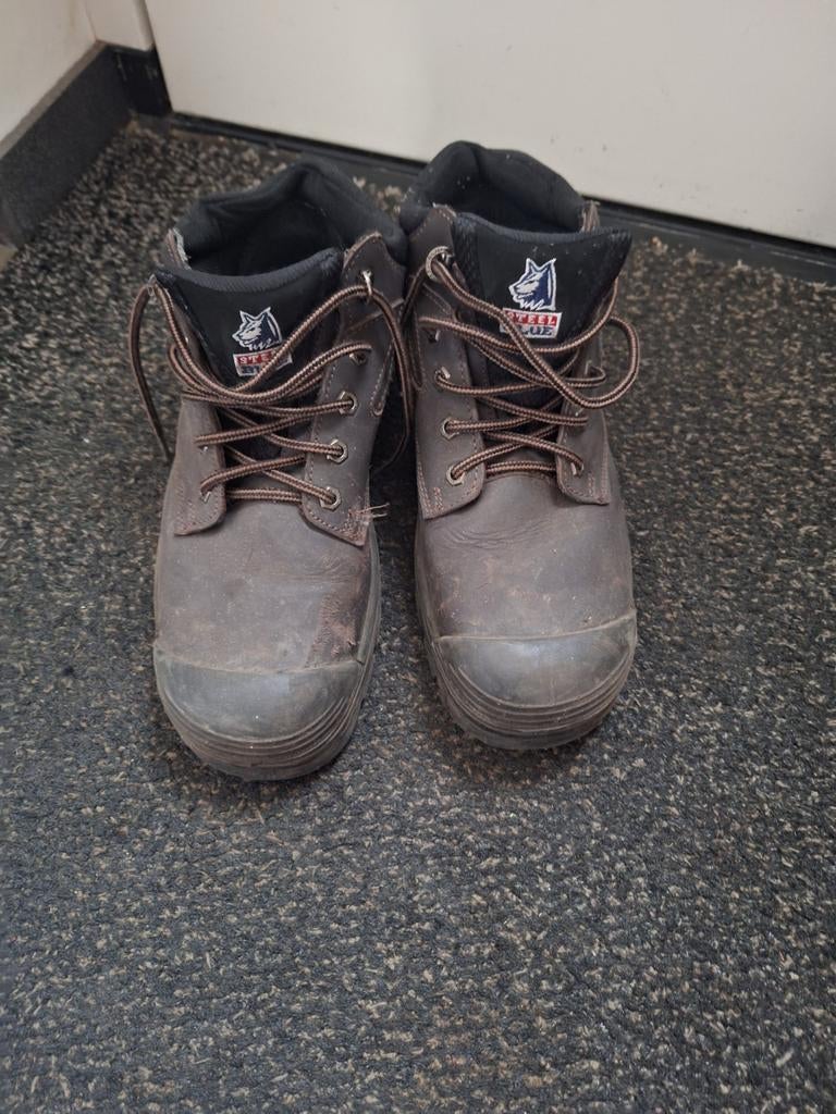 Werkschoenen Steel Blue maat 43 Bruin, Kleding | Heren, Schoenen, Ophalen of Verzenden, Bruin, Werkschoenen